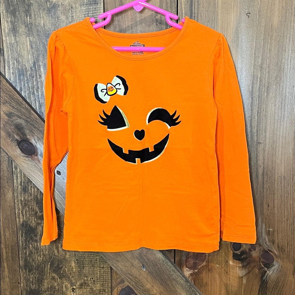 Orange Kids Halloween Shirt